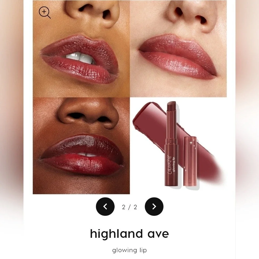NEW‎ Colourpop glowing Lip in Highland Ave